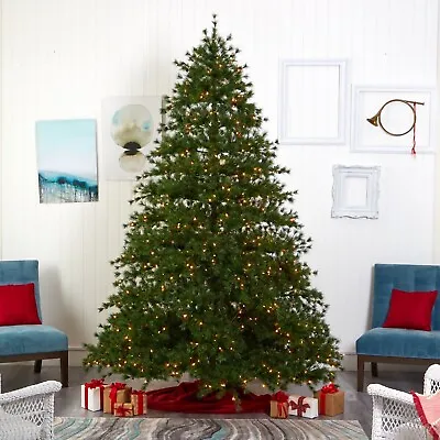 9' Colorado Mountain Pine Artificial Christmas Tree W/650 LED. Retail $1023 • $200