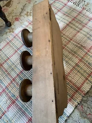 Very Unique Vintage Habersham Plantation Wall Shelf.  Signed By Company & Artist • $159