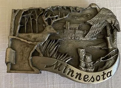 Siskiyou Chunky Detailed Vintage Minnesota Belt Buckle  • $19.99