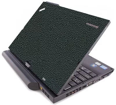 LEATHER Vinyl Lid Skin Cover Decal Fits IBM Lenovo ThinkPad X220T X230T Laptop • $11.99