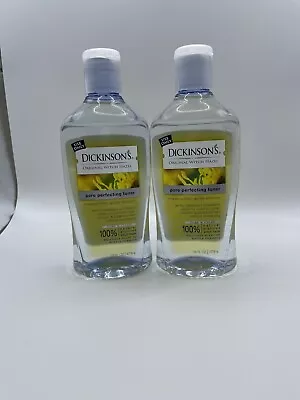 $19.99 • Buy Dickinson's Original Witch Hazel Pore Perfecting Toner 16 Oz (Pack Of 2 Bottles)