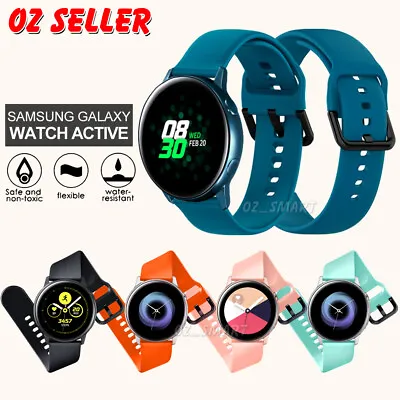 For Samsung Galaxy Watch Active 2 Replacement Silicone Sport Wrist Band Strap • $6.95