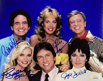 Kline DeWitt Banes Harrison Signed 8x10 Three's Company Photo JSA ITP • $149.99