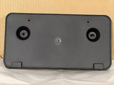 OEM 15-17 Ford Mustang Front Bumper License Plate Holder Bracket Mount • $32.95