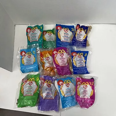 Mcdonalds Teenie Beanie Babies 1999- Happy Meal- Complete Set- Sealed • $12