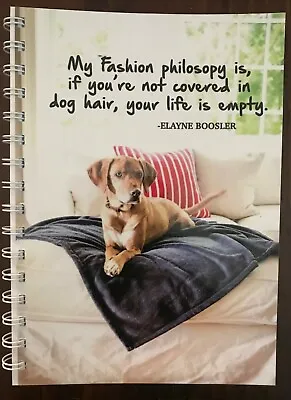 $12.95 • Buy 2023 Year Diary Dog Fashion Philosophy  QUOTE A5 Week To Page