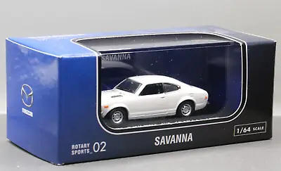 Kyosho 1/64 Rotary Collection Mazda Savanna GT RX-3 1972 (S124A) 12A White • $28