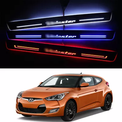 LED Door Sill Light Car Interior Light DC 12V Fit For Hyundai Veloster 2018-2023 • $99.99