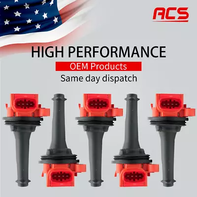 5X Upgrade Ignition Coil For Volvo C30 C70 S40 S60 S80 V50 V60 V70 XC60 L5 UF517 • $53.03