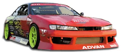 Duraflex V-Speed Front Bumper Cover - 1 Piece For 1997-1998 240SX S14 • $467