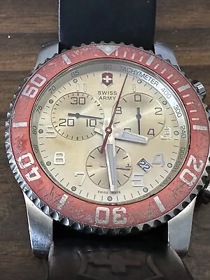 VICTORINOX MENS SWISS ARMY WATCH 24145 Maverick II • $20.50