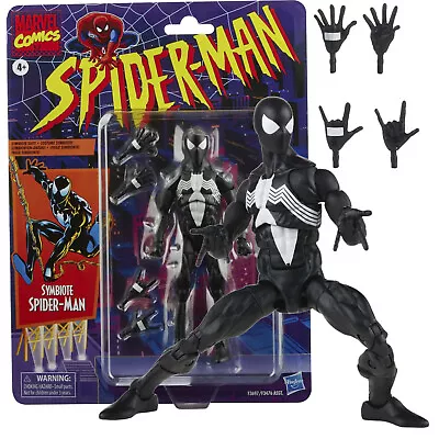 Hasbro Marvel Legends Symbiote Spider-Man Spiderman 6  Collectible Action Figure • $32.99