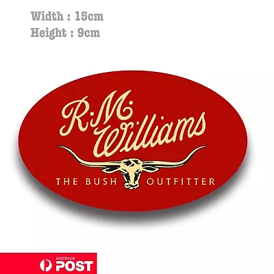 R.M Williams - The Bush Outfitter Logo Sticker • $7