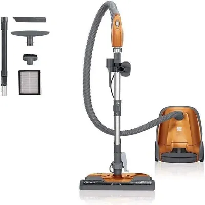 $219 • Buy Kenmore Canister Vacuum Cleaner Pet Friendly Bagged Home Vac Powerful 2-Motor