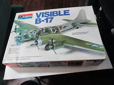 Vintage Monogram Visible B-17 Model Kit-1979 • $76.99