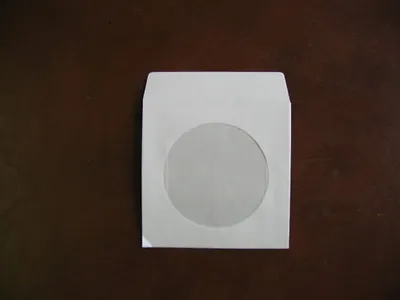 400 PCS 3   80mm White MINI CD-R/DVD-R Paper Sleeve  3 3/8  X 3 5/16  JS206 • $16