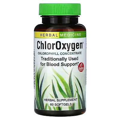 ChlorOxygen Chlorophyll Concentrate 60 Softgels • $18.19