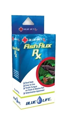 Blue Vet Rx Fish Flux 2000 Mg Fish Tank Aquarium Medication • $20.68