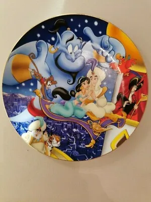 Disney Kenleys Aladdin Plate. Collectors. Genie Jasmine • £10