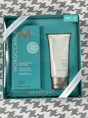 NEW! Moroccanoil Treatment 4.23oz/125 Ml And Hand Cream 2.5oz/75ml SPECIAL EDIT • $41.99