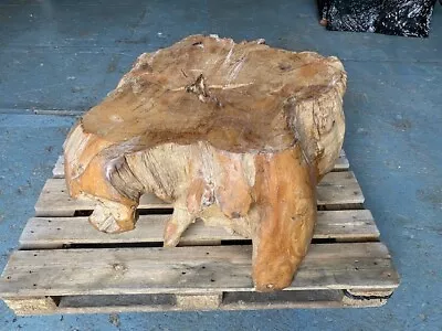 £225 • Buy Tree Stump Table Size 34 X 26 X 18 Inch High 