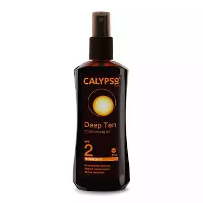 Calypso Deep Tanning Monoi Tahiti Oil Spray SPF2 - 200 Ml With Free Shipping. • £12.80