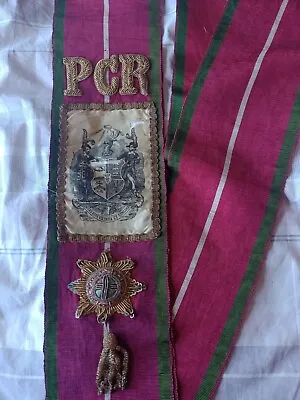 £38 • Buy Vintage Ancient Order Of The Foresters Friendly Society Sash