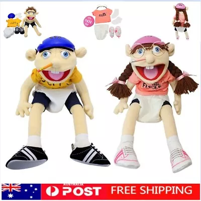 Jeffy Puppet Doll Plush Toy Fabric Polyester Cotton Non Woven Handmade Kids Gift • $58.25