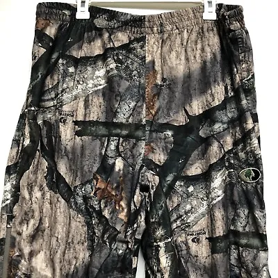 Russell Outdoors Camo Zip Pants Raintamer II Duck Hunting Mossy Oak Treestand • $24.95