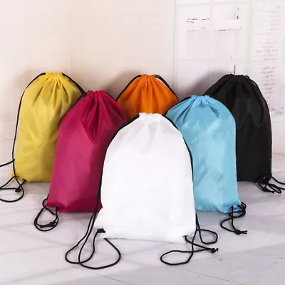 10x Draw String Back PackBackpackDrawstring Bag For Dye Sublimation Heat Press • $29.10