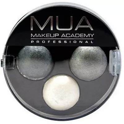 MUA Trio Eyeshadow Smoke Screen New • £8