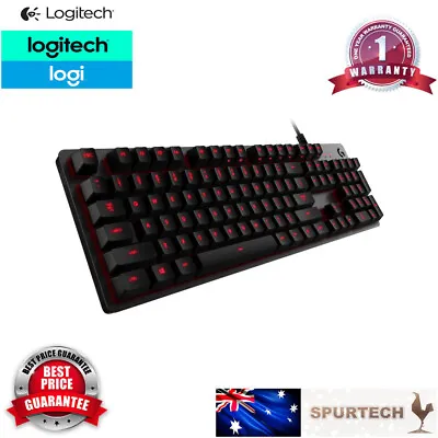 $45 • Buy Logitech G413 Mechanical Gaming Corded Keyboard Romer-G Switches Carbon Black