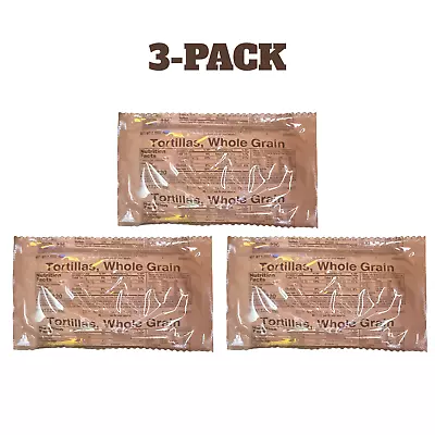 Military Surplus MRE Whole Grain Flour Tortillas Pack Of 3 To 24 (Your Choice) • $30.95