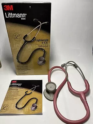 3M Littmann Lightweight II SE Stethoscope Pearl Pink-Free Shipping • $69.95