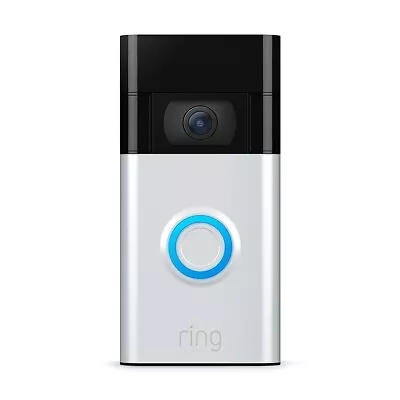 Ring Video Doorbell 1080p HD Video - Satin Nickel • $110