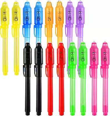 16PCS Invisible Ink Spy Pen Magic Pens For Kids Magic Party Favors Invisible... • $16.99