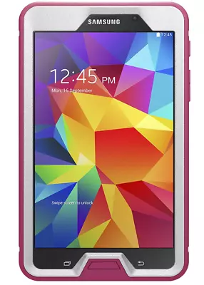 OtterBox DEFENDER Series Case For Samsung Galaxy Tab 4 (7 Inch) - Pink / White • $15.75