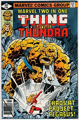 Marvel Two-In-One (Marvel 1974 Series) #56 VF Thing And Thundra • $6.99