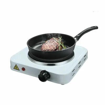 1000W Electric Hotplate Portable Kitchen Table Top Cooker Stove Single Hot Plate • £12.90