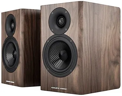 Acoustic Energy AE500 Bookshelf Speakers (Pair) Walnut • £1049