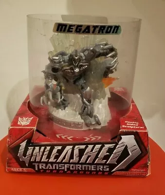 Unleashed TRANSFORMERS Megatron Statue 7  Hasbro Turnarounds Series - BOX DAMAGE • $24.95