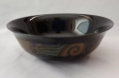 Set Of 2 Arcoroc Tampico Cereal Bowl 6 3/8  Black • $14.71