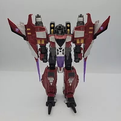 Transformers Cybertron Starscream Toys R Us Exclusive Voyager Loose • $39.99