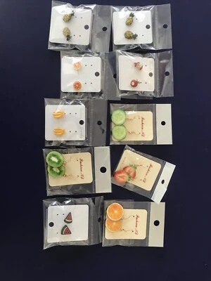Fruit Earrings • $8