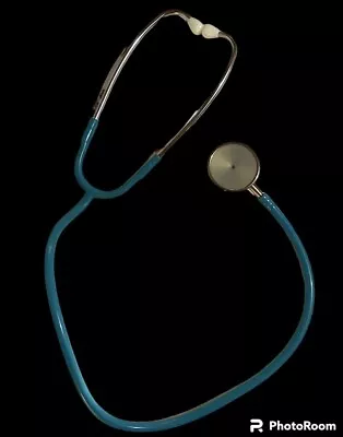 Vintage Stethoscope Blue Stainless Steel- 3M - Hamilton Bell Co. Inc. • $26.18