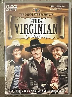 The Virginian: The Complete Sixth Season [New DVD] FACTORY SEALED • $15