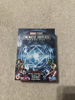 Marvel Studios Collector's Edition Box Set - Phase 1 (DVD 2017) • £10