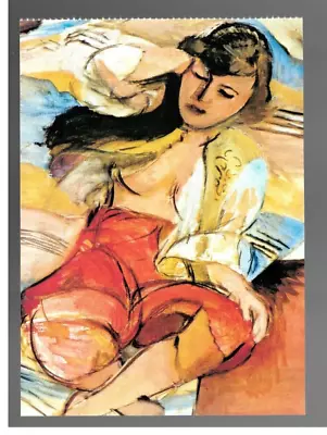 Vintage Postcard Odalisque 1954 Repro Matisse The Orientalists Magna Books • $3.19