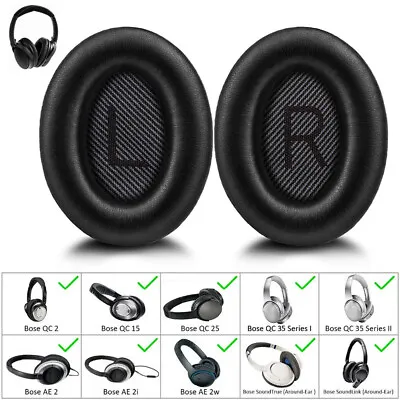 Replacement Ear Pads Cushions For Bose Quiet Comfort 35 QC35 II QC25 QC15 AE2 • $9.09