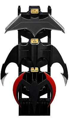 Ikon Design Studio 1989 Batman Beyond & Justice League Metal Batarang Prop Set • $809.24